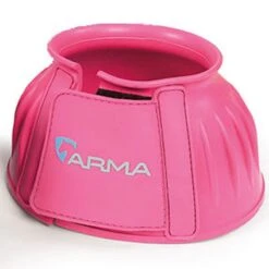 Shires Arma Rubber Bell Boots - Pink