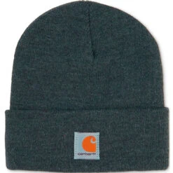 Carhartt Toddler/Youth Acrylic Knit Cuffed Beanie - Charcoal Heather
