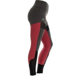 Horseware Ireland Horseware Ladies Fashion Riding Tight - Charcoal/Redwood