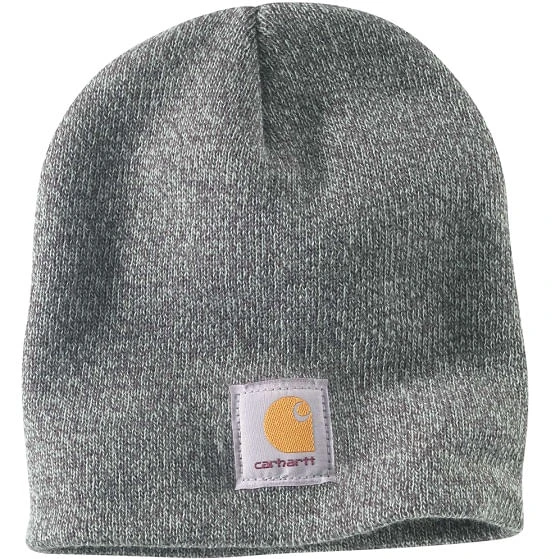 Carhartt Men's Acrylic Knit Hat - Heather Grey/Coal Heather