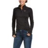 Ariat Women's Lowell 2.0 1/4 Zip - Black