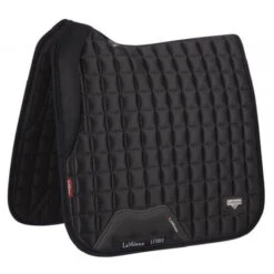 LeMieux Loire Memory Foam Dressage Square Pad - Black