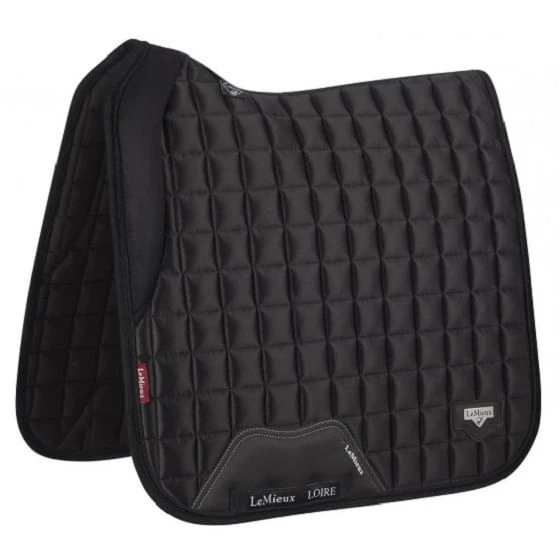 LeMieux Loire Memory Foam Dressage Square Pad - Black