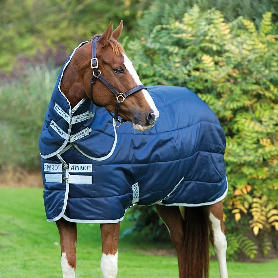 Amigo Insulator Plus 200g Stable Rug - Navy/Silver