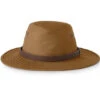 Tilley Waxed Rugged Fedora - British Tan