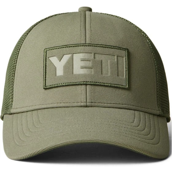 Yeti Patch Trucker Cap - Olive On Olive
