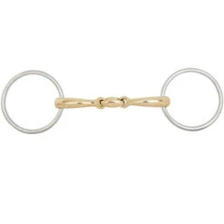 Br Double Jointed Loose Ring Snaffle