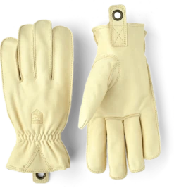 Hestra Men's Ecocuir Unlined 5-finger Glove - Natural Brown