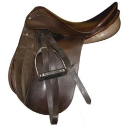 Used Satterei Beim Kloster Saddle 17" - Brown