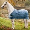 Horseware Ireland Horseware Eco Liner (300g Heavy) - Teal Eco Print/Grey