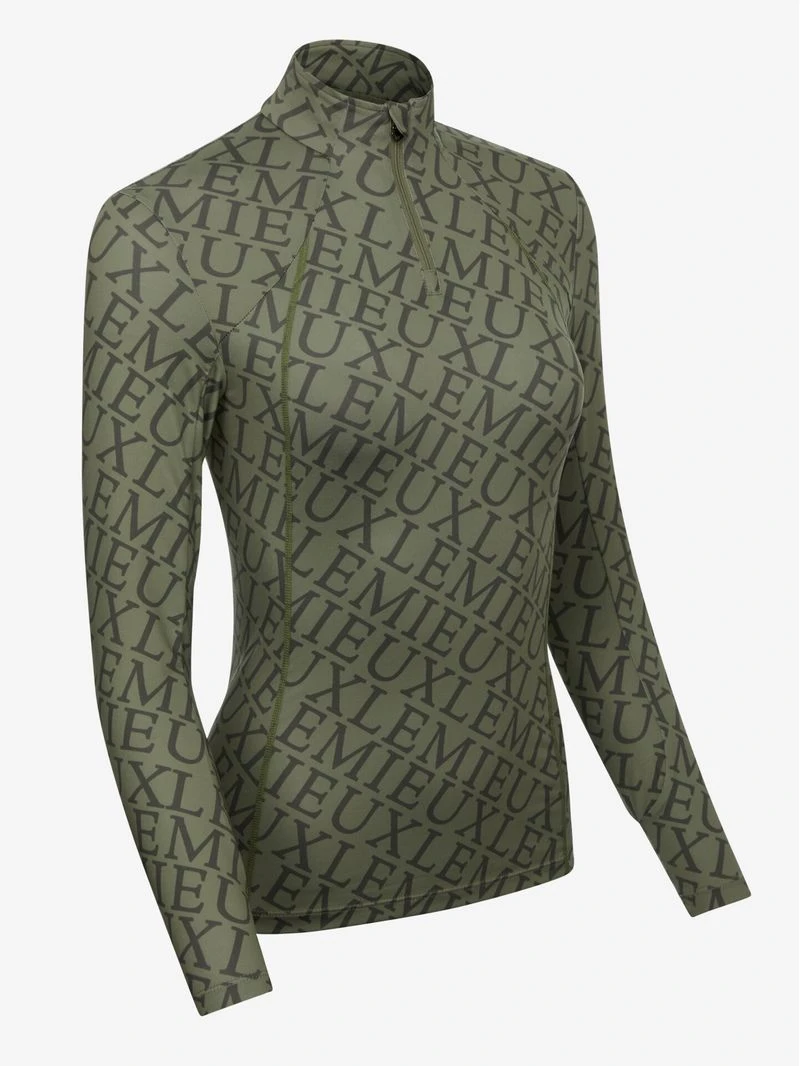 Lemieux Women's Fleur Base Layer - Moss - Image 3