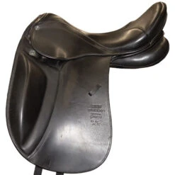 Used Stubben Genesis Dressage Saddle 17.5M - Black