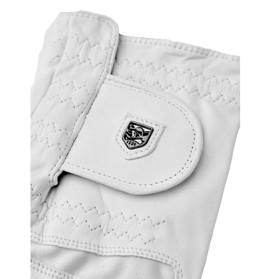 Hestra Equestrian Leather Direct - White - Image 2